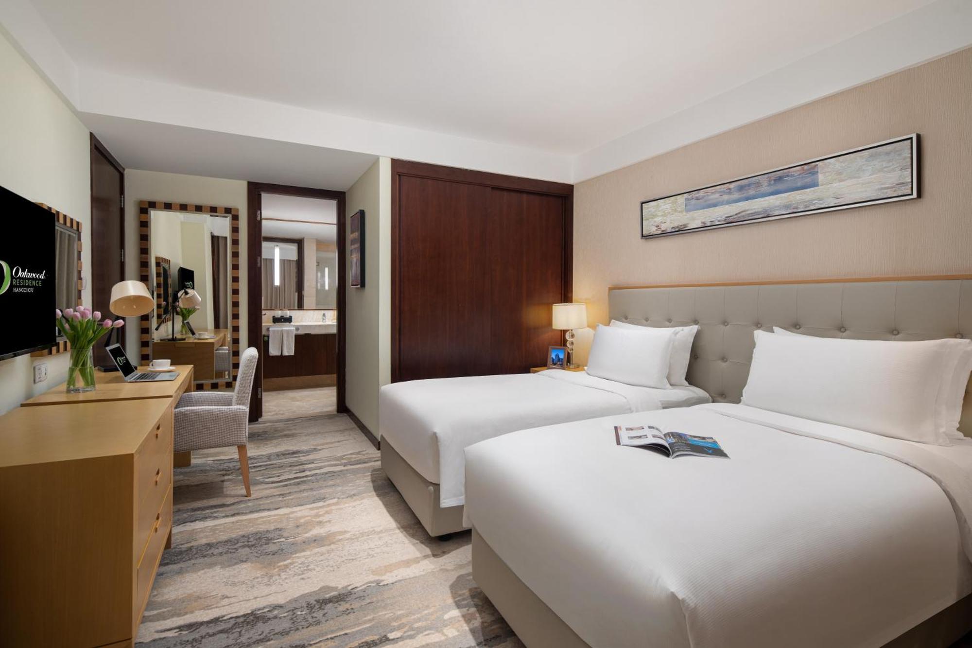 Oakwood Residence Hangzhou Esterno foto