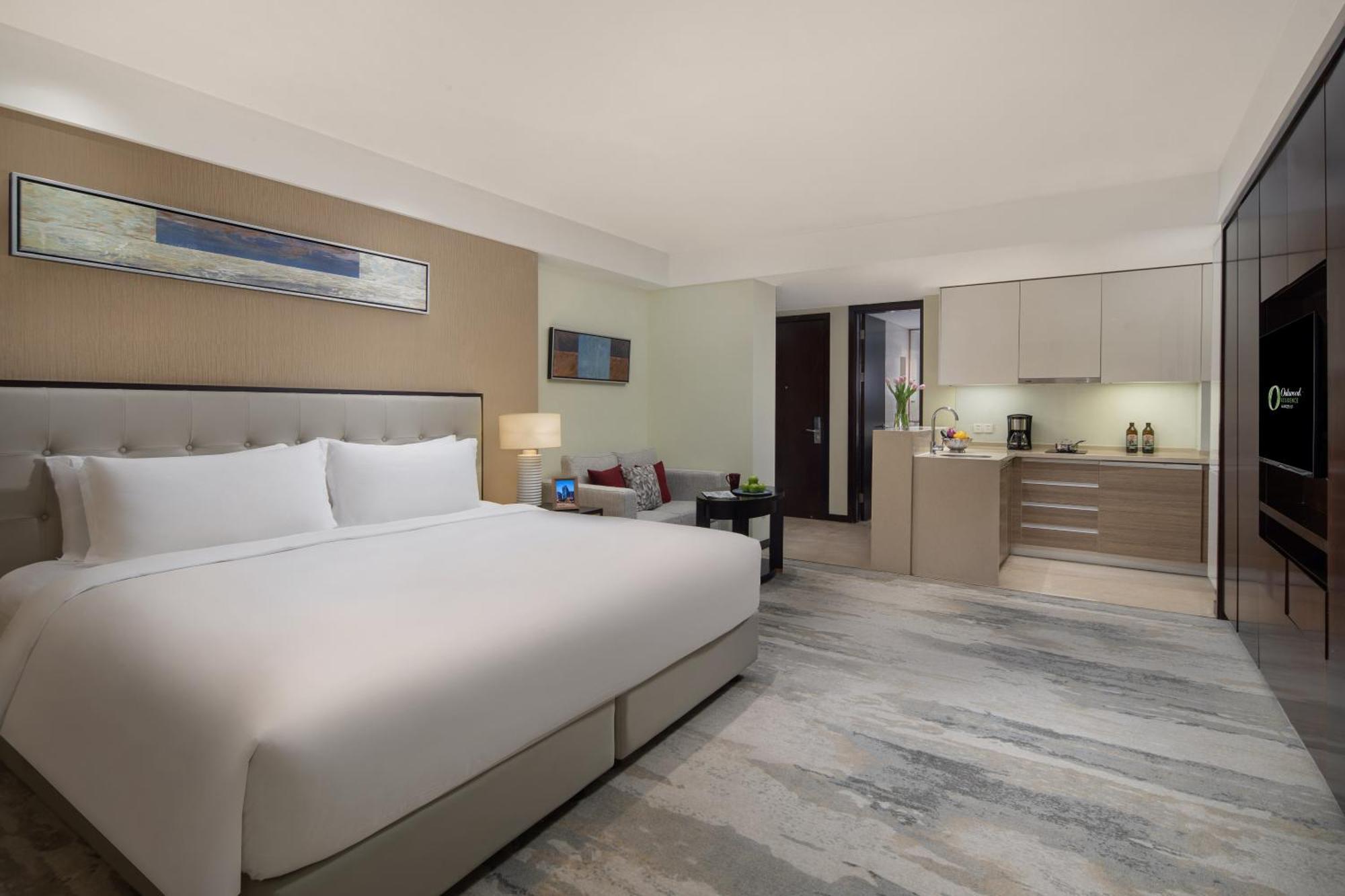 Oakwood Residence Hangzhou Esterno foto