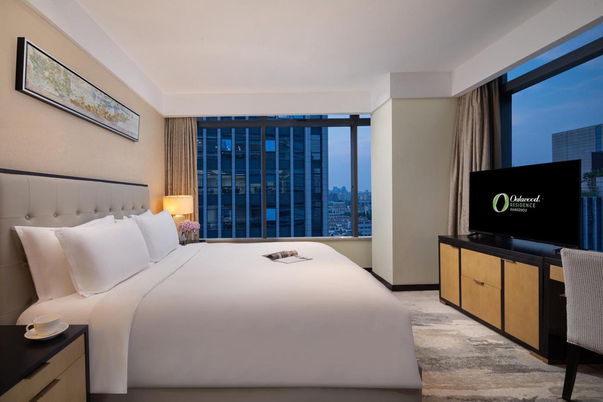 Oakwood Residence Hangzhou Esterno foto