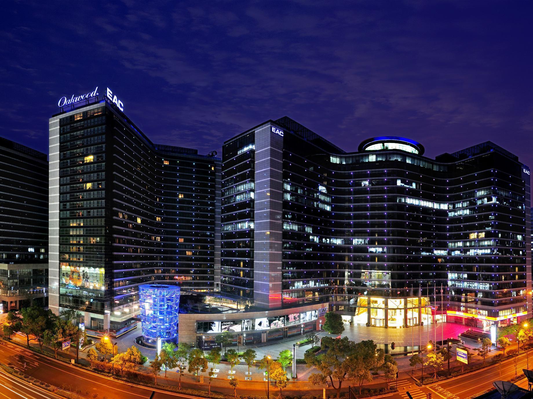 Oakwood Residence Hangzhou Esterno foto