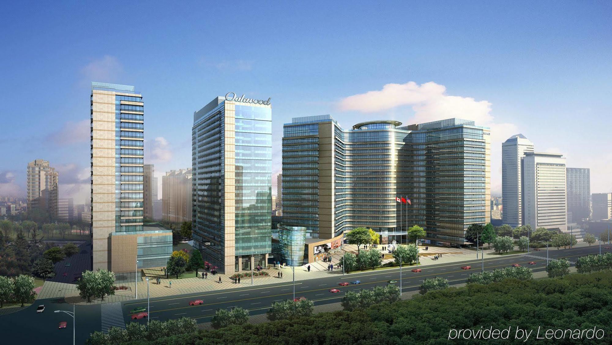 Oakwood Residence Hangzhou Esterno foto